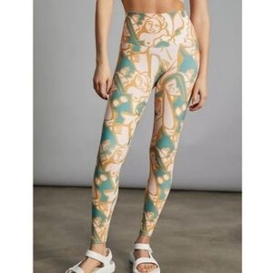 Anthro Ani Figures Printed Leggings NWT